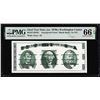 Image 1 : Circa 1970's Washington Center Giori Test Note PMG Gem Uncirculated 66EPQ