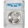 Image 1 : 1884-O $1 Morgan Silver Dollar Coin ICG MS65