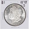 Image 1 : 1878-S $1 Morgan Silver Dollar Coin