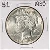 Image 1 : 1935 $1 Peace Silver Dollar Coin