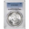 1885 $1 Morgan Silver Dollar Coin PCGS MS63