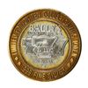 Image 2 : .999 Silver Ballys Las Vegas, Nevada $10 Casino Limited Edition Gaming Token