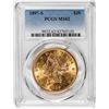Image 1 : 1897-S $20 Liberty Head Double Eagle Gold Coin PCGS MS62
