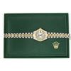 Image 3 : Rolex Ladies Two Tone Diamond and Emerald Datejust Wristwatch