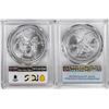 Image 2 : Lot of 2021-(S) Type 1 & 2 $1 American Silver Eagle Coins PCGS MS70 First Strike