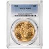 Image 1 : 1904 $20 Liberty Head Double Eagle Gold Coin PCGS MS62