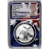 Image 1 : 2018 Australia $1 Wedge-Tailed Eagle Silver Coin NGC MS70 Mercanti Signed Early Releases