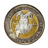 Image 1 : .999 Silver Harrah's Casino Tunica, MS $10 Casino Limited Edition Gaming Token
