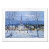 Image 1 : Peter Ellenshaw (1913-2007) "Winter Homecoming" Limited Edition Lithograph On Paper