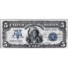 Image 1 : 1899 $5 Indian Chief Silver Certificate Note