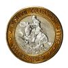 Image 1 : .999 Silver Ballys Saloon Hall Tunica, MS $10 Casino Limited Edition Gaming Token