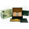 Image 7 : Rolex Men's Stainless Steel Slate Grey Roman Datejust Watch With Box And Booklets