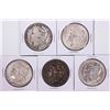Image 1 : 1887-1891 Morgan Silver Dollar Coin Collector's Set