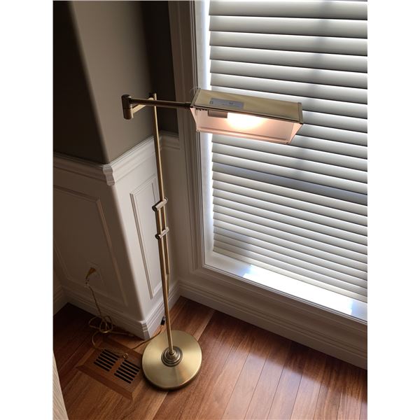 Brushed Metal Reading Lamp