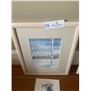 Image 2 : "Winter in Meadow Lake" and "Dark and Cold" Framed Prints by D.C. Lund