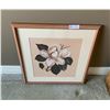 Image 1 : Framed Flower Painting - By Leslie