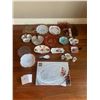 Image 1 : Assortment of Decorative Plates, Platters, Bowls, and More!