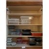 Image 1 : Assortment of Plastic and Glass Food Storage Containers