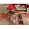 Image 2 : Assorted Gift Bags, Christmas Tins Wrapping Paper, Small Wooden Stool, and More!