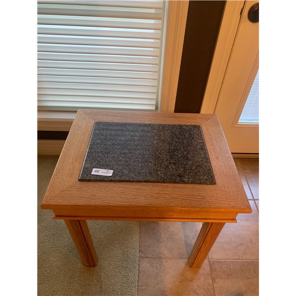 Marble Top Side Table