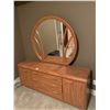 Image 1 : Wooden Chest of Drawers with Mirror