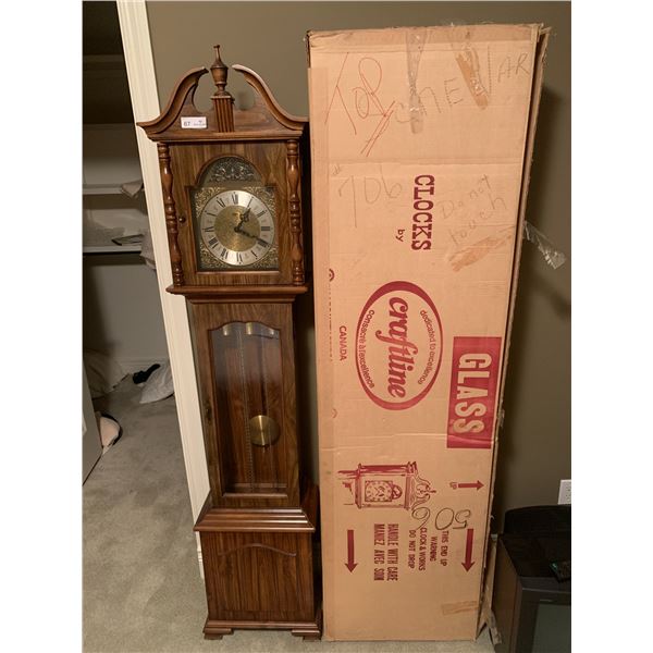 Brand New Craftline Grandfather Clock (Out of the Box)