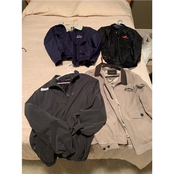 4 x Men's Jackets (PCL Company Logo and Others)