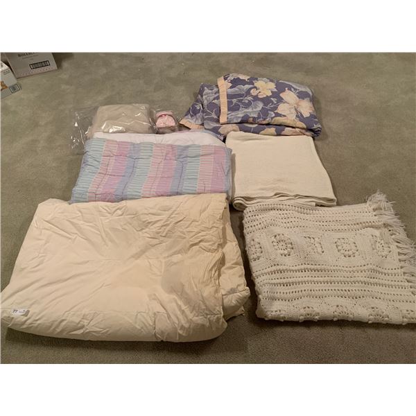 Assorted Bed Spreads - Includes Duvet, Quilt, Comforter, Neck Warmer, and More!