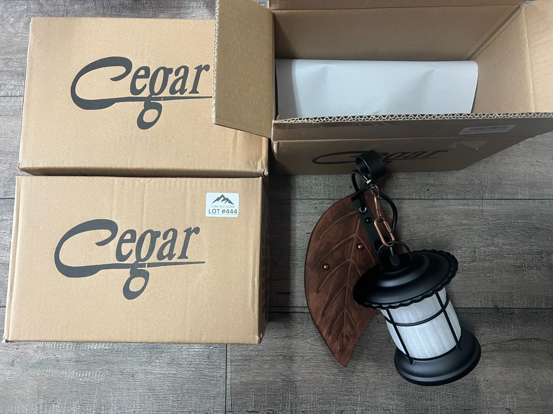Begar Light *NEW* Lot of 3 Cegar Wall Lights