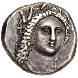 Lucania, Metapontion, 330-300 BC. AR Stater (7.01 g)