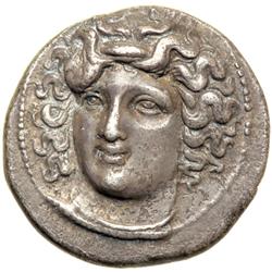 Thessaly, Larissa, c. 340-320 BC. AR Drachm (5.95 g)