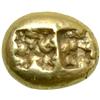 Image 2 : Early Electrum Coinage, c. 620-550 BC. EL Trite (4.73 g)