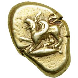 Mysia. Kysikos, c. 500-450 BC. Gold Stater (16.00 g)