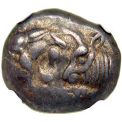 Kingdom of Lydia, c. 545-520 BC. AR Siglos (or Half-Stater; 5.39 g)