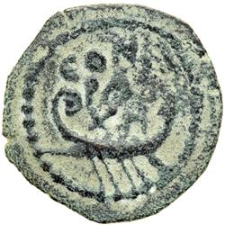 Herod Archelaus, 4 BCE-6 CE. AE 2 Prutot (18.5 mm)