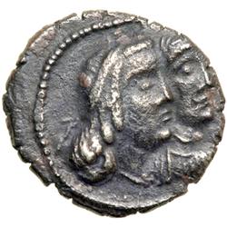 Nabataea. Obodas II, 21/20 BCE. AR Drachm (4.27 g) minted 21/20 BCE