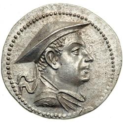 0064- Bactria. Antimachos I, Theos, c. 174-165 BC. AR T