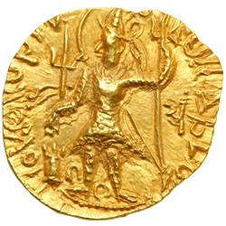 Kushan Kingdom. Vasudeva I and successors, c. AD 260-300. Gold Stater (8.05 g)