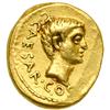 Image 1 : Octavian and Julius Caesar. Gold Aureus (6.84 g) minted in Italy, 43 BC