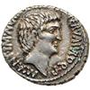 Image 1 : Marc Antony and Lucius Antony. AR Denarius minted at Ephesus, summer 41 BC
