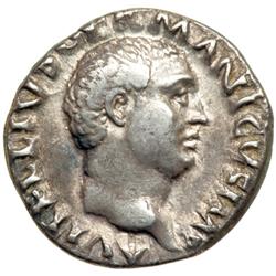 Vitellius, AD 69. AR Denarius minted at Rome c. late April-20 December AD 69