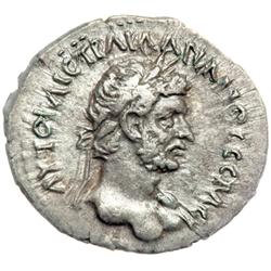 Hadrian, AD 117-138. AR Hemidrachm (1.25 g) minted at Caesarea in Cappadocia