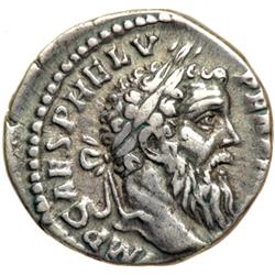Pertinax, AD 193. AR Denarius struck at Rome