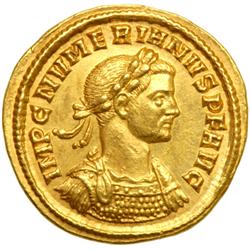 Numerian, AD 283-284 . Gold Aureus (4.39g)