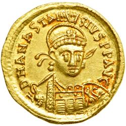 Byzantine Empire. Anastasius I, 491-518. Gold Solidus (