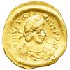 Image 1 : Byzantine Empire. Justinian I, 527-565. Gold Tremissis