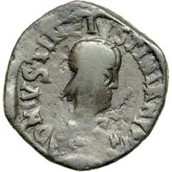 Byzantine Empire. Justin I and Justinian I, Apr.-Aug. 527. follis or 40 nummi (15.04g), Constantinop