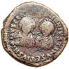 Image 1 : Byzantine Empire. Justin I and Justinian I, Apr.-Aug. 527. follis or 40 nummi (14.87g), Antioch, 4th
