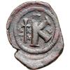 Image 2 : Byzantine Empire. Justin I and Justinian I, Apr.-Aug. 527. half follis or 20 nummi (7.77g), Antioch,