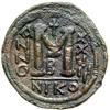 Image 2 : Byzantine Empire. Justinian I, 527-565. follis or 40 nummi (16.85g), Nicomedia, 2nd officina, 554/5 